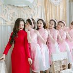 Áo dài cách tân cưới