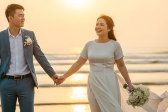 áo dài cho cô dâu béo