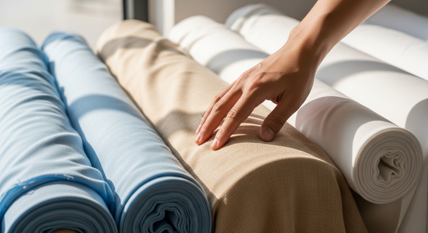 Các chất liệu vải cotton, modal và sợi tre chất lượng cao.