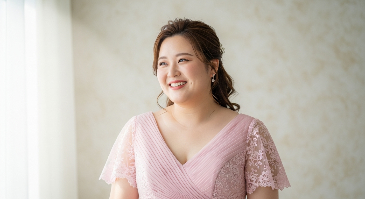 Cô Dâu Áo Dài Cưới Cổ Chữ V Tay Ren